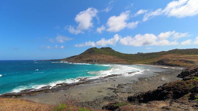 Ponta das Caracas - Fernando de Noronha, Pernambuco, Brazil Stock