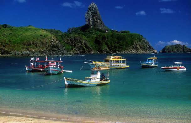 Praia do Porto em Fernando de Noronha