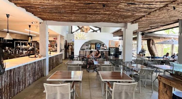 Parte interna do Restaurante Benedita Cozinha Afetiva